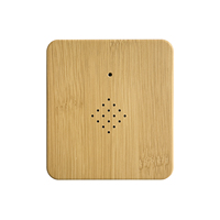 Machine à sons d'oiseaux avec détection jour/nuit, audio personnalisé, bruit blanc, alimentation par piles, design carré sans fil pour la décoration intérieure