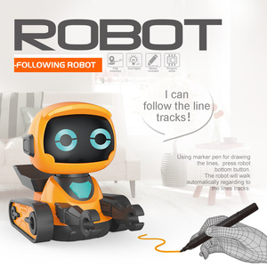 Il nuovo <span class=keywords><strong>Robot</strong></span> intelligente di educazione precoce viene fornito con un effetto sonoro carino e divertente che disegna un <span class=keywords><strong>Robot</strong></span> giocattolo per bambini - Product Image 1
