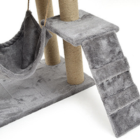 140 cm Luxe Chat arbre D'escalade pour chats Moderne Meubles arbre à chat haute Château