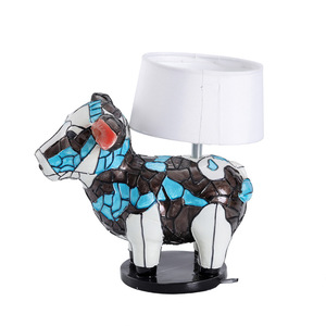 Creative Cow Shaped LED Lamp Resin Statue Decorative Table Light <b>USB</b> <b>Plug</b> Luminous Animal Night Light For Home Bedroom Desk - Product Image 5