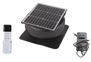 Énergie solaire pour ventilateur d'extraction à usage industriel et commercial, ventilateur d'extraction de type plafond, ventilateur d'extraction solaire pour toit - Product Image 1