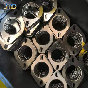 Otomatik evrensel farklı boyut paslanmaz çelik damgalama parçası egzoz flanş contası - Product Image 2