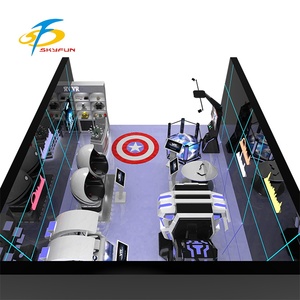 Jeux d'arcade d'intérieur de zone de jeu 10-1000 mètres carrés de parc spatial de VR - Product Image 4
