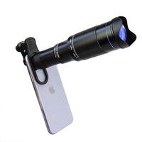 Vente en gros transfrontalière : Viseur HD à haute magnification et mise au point manuelle pour téléphone portable, avec enregistrement photo et vidéo