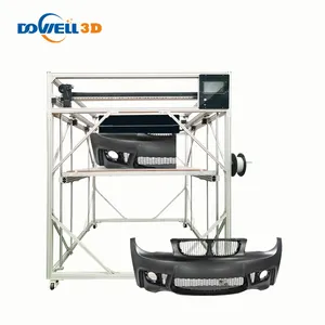 Dowell 3d 큰 인쇄기 1200mm 차 범퍼 산업 impresora 3d 를 위한 420 도 고열 분사구