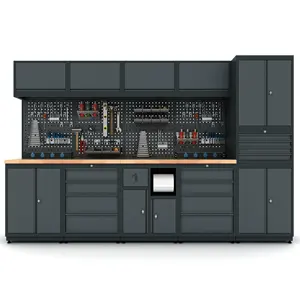 High Quality Metal Modular Tool Cabinet Storage System For Mechanic Garages Workshops Hobby Usage