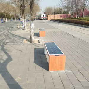 Wifi טעינת פנל סולארי ספסל ספסל בפרק USB חכם שמש ספסל - Product Image 5