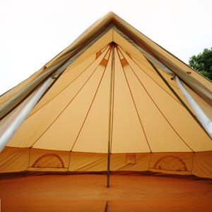 Tente cloche Bell-400, simple couche, <span class=keywords><strong>une</strong></span> chambre, imperméable, quatre saisons, luxe, camping en plein air, glamping, <span class=keywords><strong>yourte</strong></span>, poteaux en aluminium, PVC - Product Image 6