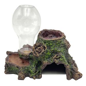 Bol à eau automatique Reptile Gecko Lézard Hideaway Caves Reptiles Bol à vaisselle - Product Image 4