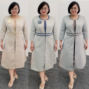 High Quality Plus Size Fashion Turkey Women Clothes African Office Ladies Coat Dress Suit Two Piece <b>Set</b> Women Church Suit - Product Image 1