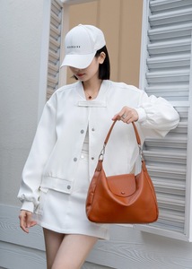 Women's Genuine Leather Fashion Shoulder <b>Bags</b> for <b>Summer</b> Autumn Commuting Casual Cross-Body Wear Single Strap Portable - Product Image 3