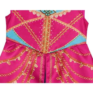 Costume <span class=keywords><strong>Jasmine</strong></span> pour enfants fille, robe de <span class=keywords><strong>princesse</strong></span> <span class=keywords><strong>Aladdin</strong></span>, vêtements de Cosplay d'école, Costumes de spectacle, robe Photo décontractée, nouveau Design - Product Image 5