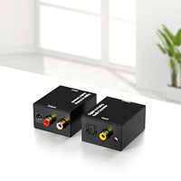 Convertisseur audio numérique-analogique coaxial, adaptateur optique-analogique SPDIF vers RCA, câble pour PS5, TV, lecteur DVD, décodeur audio STB