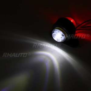 2 pièces Feux de position latéraux LED 12V 24V pour voiture, camion, camionnette, caravane, remorque, avec fonction clignotant et indicateur de gabarit - Product Image 3