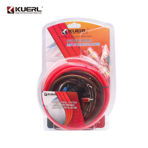 Cable de Instalación para Amplificador de Auto KUERL, Cable de Cobre de 6GA 8GA, Kit de Cableado de Sistema de Audio de Alto Rendimiento - Product Image 1