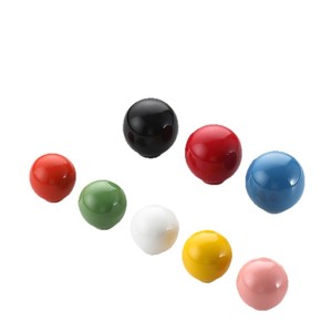 <b>Ceramic</b> Round Cabinet <b>Knobs</b> Colorful Single Hole <b>Drawer</b> Handles Minimalist Design Durable Furniture Hardware - Product Image 5