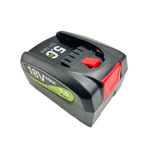 Batterie d'outil 18V 5Ah 18650 5S2P, batterie au lithium, pack de batteries pour perceuse <span class=keywords><strong>sans</strong></span> <span class=keywords><strong>fil</strong></span> <span class=keywords><strong>Bosch</strong></span> série PSB18 - Product Image 5