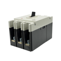 Disjoncteur magnéto-thermique MCCB 250S 18-25kA 400V 3 pôles 100A 125A à déclenchement par pression pour tableau de distribution industriel