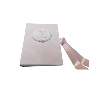 Álbum de Fotos de Algodón con Puntos Rosas o Azules - Product Image 4