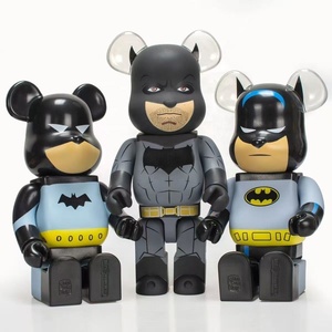 Oso de Peluche <span class=keywords><strong>Batman</strong></span> Personalizado al 400% 28cm 1000% Juguetes DIY Bearbrick 400 - Product Image 1