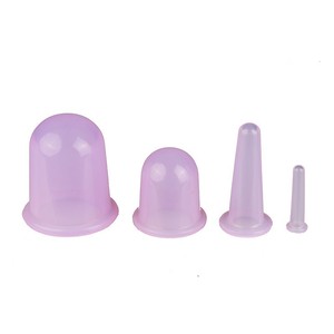 Kit de Masaje Corporal de Silicona de 4 Piezas HY, Juego de Ventosas Medicinales para Purga Saludable con Certificación de Calidad Lfgb - Product Image 4
