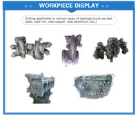 יצרן מוכר מכונות חיתוך CNC להסרת גבישים ויציקות משאריות יציקה