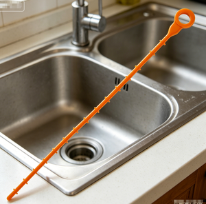 <span class=keywords><strong>Desatascador</strong></span> de Drenaje Doméstico de Plástico Duradero de Alta Calidad, Elimina Eficazmente el Cabello y Otros Objetos, Profesional - Product Image 4