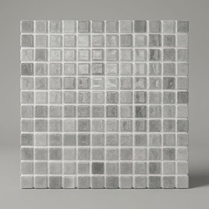 <b>Mosaic</b> Bruma Grey 30.5x30.5 Cm 5 Mm Glossy Irregular Edges - Product Image 1