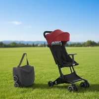 Poussette portable de voyage 2026, landau pliable, chariot de bébé, porte-bébé, poussette pliable pour bébé