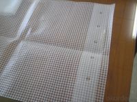 Bâche en plastique Transparent à mailles de Pvc 25 m, bâche pour serre, jardin, Agriculture