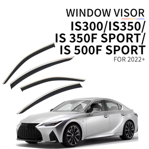 Factory Directly Sell High End tape-on Injection Deflector Window Visor for LEXUS IS300/IS350/IS350F SPORT/ IS 500F SPORT 2022+ - Product Image 3