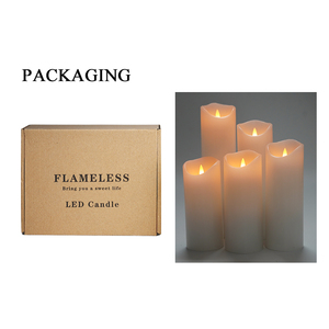 Nến Điện Bằng Nhựa Được Xếp Hạng Hàng Đầu Nến Led Với Điều Khiển Từ Xa Bán Buôn - Product Image 3