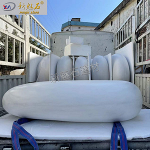 Nuevo Banco Curvo Moderno Magic Stone UHPC de 3 cm de Grosor, Resistente a la Corrosión, Combinación de Asientos para Patio Exterior - Product Image 3