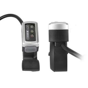 คันเร่งนิ้วแบบหมุน 106DX 48V พร้อมไฟ LED 3 ดวง แสดงสถานะแบตเตอรี่ 48V สำหรับสกู๊ตเตอร์ไฟฟ้า - Product Image 6
