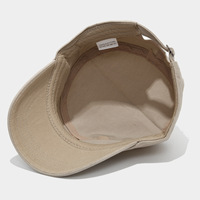 Casquette plate en coton vierge personnalisable avec logo, plusieurs couleurs disponibles, chapeau promotionnel pour événements scolaires, entreprises, vente en gros