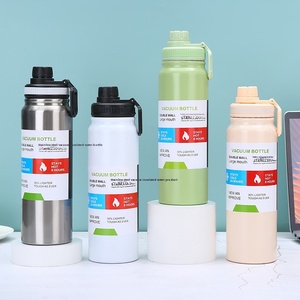 便携式304不锈钢保温杯大容量太空瓶户外运动徒步和茶水杯 - Product Image 2