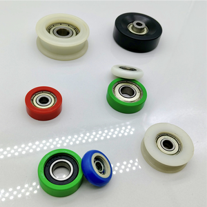 Rodamiento Personalizado de Fábrica China BU2084 20x84x40mm, Rueda de Canal en Forma de U con Recubrimiento de Goma, Polea de Rodamiento BU <span class=keywords><strong>2084</strong></span> - Product Image 2