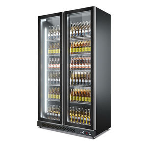 Refrigerador de Doble Puerta para Cerveza Vitrina Exhibidora para Bebidas Enfriador de Vino y Nevera para Bar - Product Image 2
