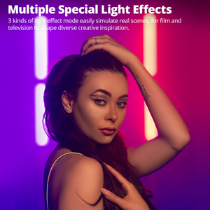 مصباح فيديو AMBITFUL BL-06 RGB Pavo Tube <span class=keywords><strong>LED</strong></span> بالألوان الكاملة، عصا إضاءة محمولة للتصوير الفوتوغرافي والفيديو والأفلام ومدونات الفيديو - Product Image 4