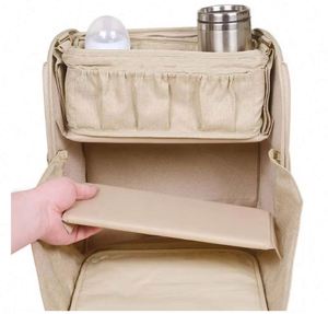 Free Sample Newest Baby Diaper <b>Bag</b> Mommy Backpack Travel Bassinet Foldable Baby Changing <b>Bed</b> Diaper <b>Bag</b> - Product Image 1