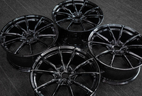SY-09088 Jantes de voiture en alliage chromées noires à rayons multiples, 1 pièce, 18 19 20 21 22 24 26 pouces, pour E46 E90 F30 G30