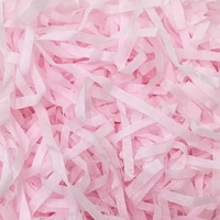 Papier de remplissage froissé coloré écologique pour emballage de mode, OEM pour clients en gros, papier déchiqueté, raphia, herbe Lafite, sangle d'emballage CN