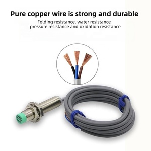 TRD12-8DN2 Cảm biến tiệm cận cảm ứng ba dây công tắc khoảng cách gần bình thường endktif silindirik yakinlik cảm biến - Product Image 2