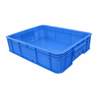 Boîtes empilables en plastique PP de haute qualité avec logo personnalisé, norme européenne, conception anti-fuite pour utilisation logistique en usine, conteneurs en plastique