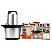 Hachoirs à viande électriques multifonctionnels 2000W pour piler et moudre le FUFU, 6L, 8L, 12L