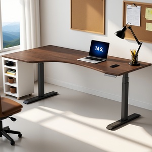 Factory Direct Supply Mobile Stand <b>Desk</b> Electric <b>Height</b> <b>Adjustable</b> for Flexible Workspace Solution Sit to Stand <b>Desk</b> - Product Image 1
