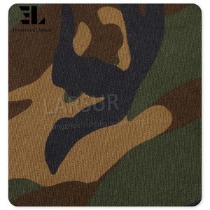 LARSUR Custom Denim Factory Twill Full Print Tree Camo Pantalones Slim Cargo Flare Jeans Hombres Camuflaje Denim Carpenter Pantalones para hombres - Product Image 3