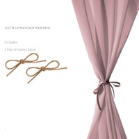 Nouveau chemin de Table rose en mousseline de soie de luxe pour la décoration de Table de fête de mariage de salle à manger