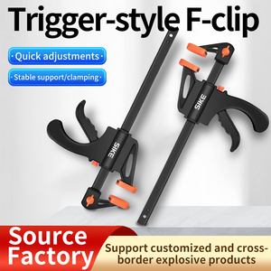 Kẹp thanh nhanh dùng trong chế tác gỗ thực tế, kích thước 4\"-36\", loại nặng, kẹp chữ F dùng trong công nghiệp, dụng cụ kẹp kim loại và nhôm - Product Image 2