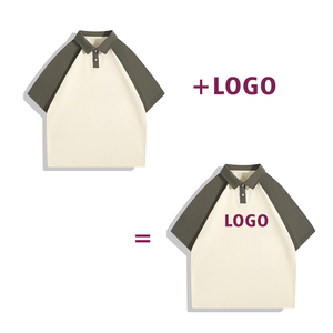 โลโก้พิมพ์หรือปักตามสั่ง เสื้อโปโลชุดนักเรียนผ้าฝ้าย 100% คุณภาพสูง แบบยูนิเซ็กส์ - Product Image 3